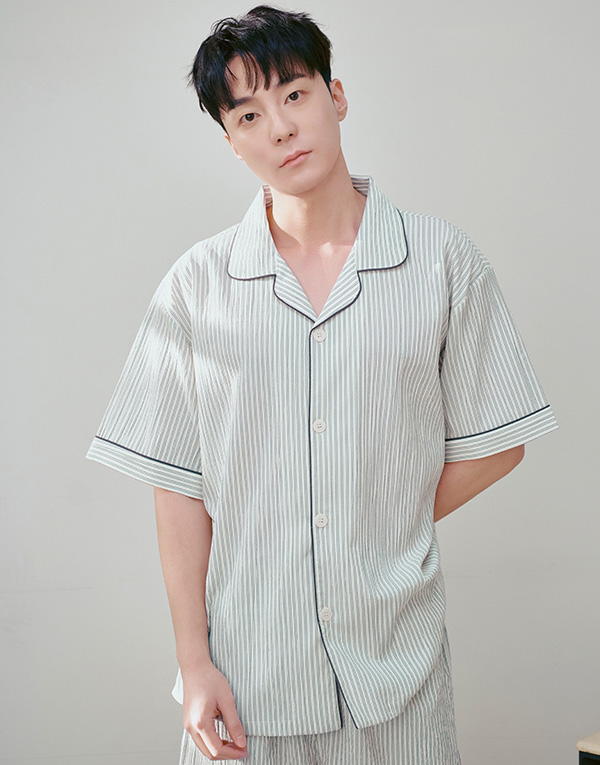 시어서커 반팔잠옷세트[NSZ1001]