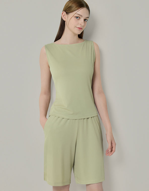 보디드라이-내추럴쿨링4부여팬츠[EDZ7009]
