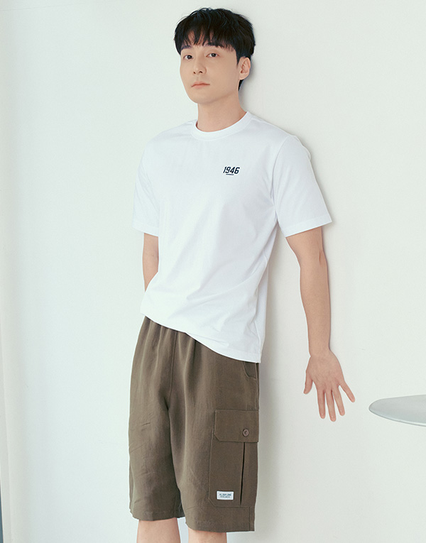 린넨 카고 5부 팬츠[ULZ6003]