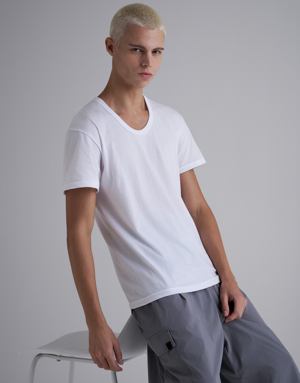 에센셜코튼베이직반팔런닝[MNB9103]