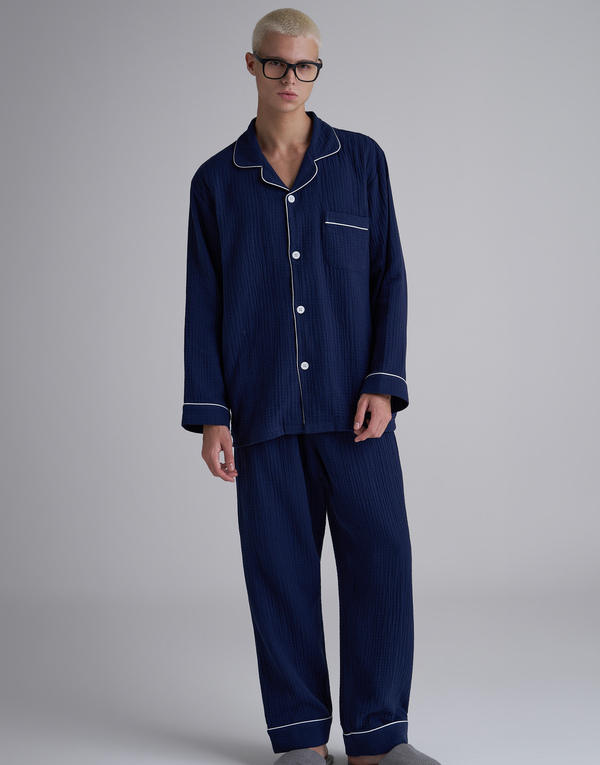 삼중거즈-잠옷세트[MCF6507]
