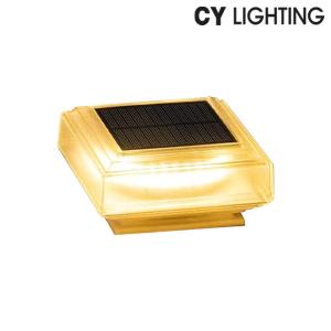 룩스누리 LED 솔라 태양광 아크릴소재 사각데크등 30구 야간자동점동모드 IP65방수등급 주백색