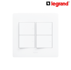 르그랑 타비앙 4구 스위치 화이트