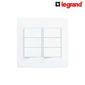 르그랑 타비앙 6구 스위치 화이트