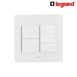 르그랑 타비앙 데코 아크릴 5구스위치 밀크화이트펄