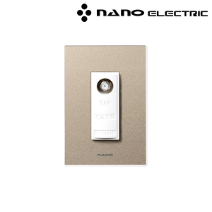 나노전기 모노골드  화이트  CATV3방 11dB