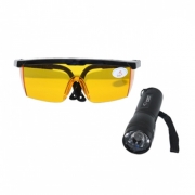 자동차 에어컨 누출탐지 UV안경 라이트 세트 CT-2UG00717 누설 램프 후레시 랜턴