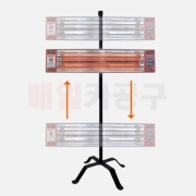 2.0kW 근적외선히터 높이조절 거치대 포함 JHS-020