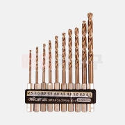 스테인레스 드릴비트 10pcs 세트 DV-SDH10S 전동드릴 임팩드릴용