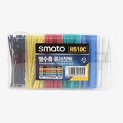 SMARTO 전선 케이블 컬러 열수축튜브 세트 100pcs HS100C