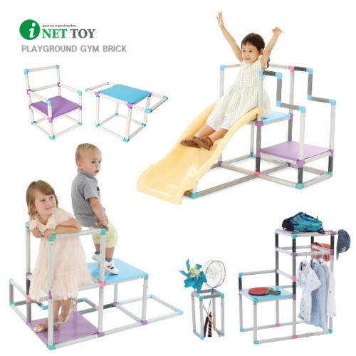 플레이그라운드짐브릭A세트(117PCS)