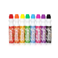 도트마카40ml8색*5세트(빨강/주황/노랑/초록/하늘/보라/분홍/검정)