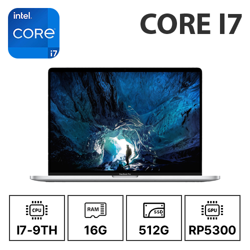 16인치 애플 맥북프로 i7-9TH/RP5300/16G/512G 기본형 (1~6개월)