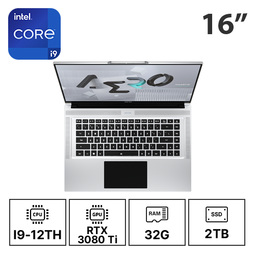 16인치 기가바이트 AERO 16 YE5 OLED i9-12TH/RTX3080Ti/32G/2T (1~6개월)