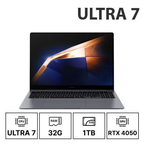 16인치 삼성 갤럭시북4 울트라 NT960XGP ULTRA7-S1/RTX4050/32G/1T (24/30/36개월)