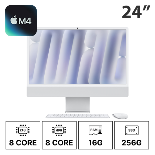 24인치 애플 아이맥 M4/8C/8G/16G/256G 보급형 (24/30/36개월)