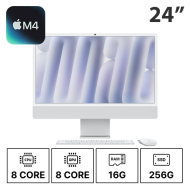 24인치 애플 아이맥 M4/8C/8G/16G/256G 보급형 (24/30/36개월)