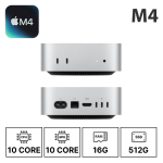 애플 맥미니 M4/10C/10G/16G/512G 기본형 (24/30/36개월)