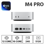 애플 맥미니 M4 PRO/12C/16G/24G/512G 고급형 (24/30/36개월)