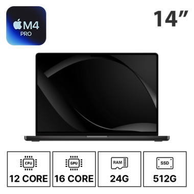 14인치 애플 맥북프로 M4 PRO/12C/16G/24G/512G 기본형 (24/30/36개월)