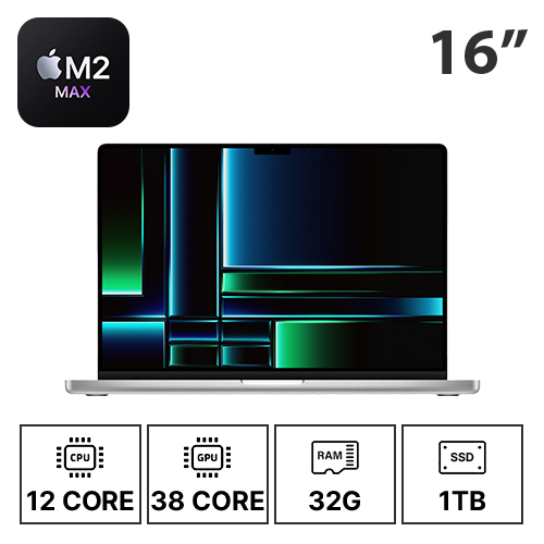 16인치 애플 맥북프로 M2 MAX/12C/38G/32G/1T 고급형 (12개월)