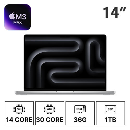 14인치 애플 맥북맥스 M3 MAX/14C/30G/36G/1T 고급형 (12개월)