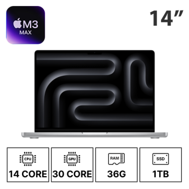 14인치 애플 맥북맥스 M3 MAX/14C/30G/36G/1T 고급형 (12개월)