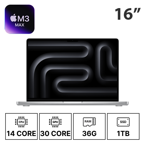 16인치 애플 맥북맥스 M3 MAX/14C/30G/36G/1T 고급형 B (12개월)