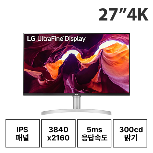 27인치 LG 27UL550 4K 모니터 (12개월)