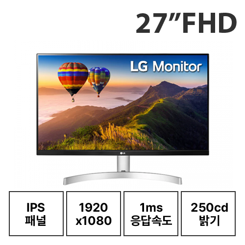 27인치 LG 27MN60T 모니터 (12개월)