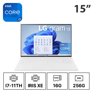 15인치 LG 그램 15Z95N i7-11TH/16G/256G (12개월)