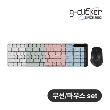 [지클릭커] WMK70 사일런스L Wireless Combo