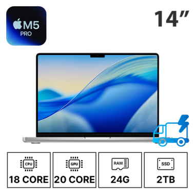 14인치 애플 맥북프로 M5 PRO 18C/20G/24G/2T 중급형 (24/30/36개월)