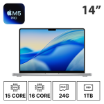 14인치 애플 맥북프로 M5 PRO 15C/16G/24G/1T 기본형 (24/30/36개월)
