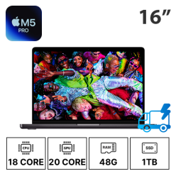 16인치 애플 맥북프로 M5 PRO 18C/20G/48G/1T 중급형 (24/30/36개월)
