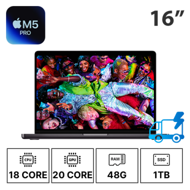 16인치 애플 맥북프로 M5 PRO 18C/20G/48G/1T 중급형 (24/30/36개월)