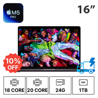 16인치 애플 맥북프로 M5 PRO 18C/20G/24G/1T 기본형 (24/30/36개월)