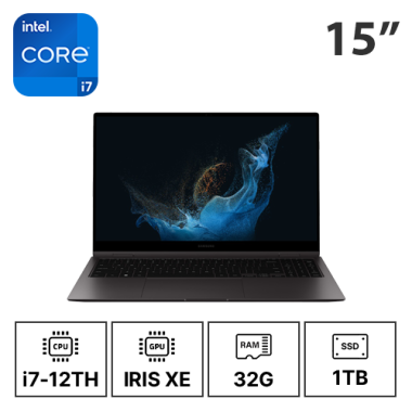 15인치 삼성 갤럭시북2 프로360 NT950QED i7-12세대/32G/1T 고급형 (1~6개월)