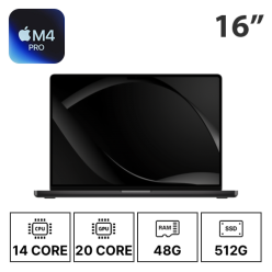 16인치 애플 맥북프로 M4 PRO/14C/20G/48G/512G (12개월)