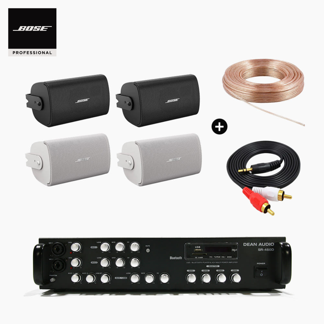 BOSE FS2SE 4EA + SR-450D 스피커앰프 보스 음향패키지