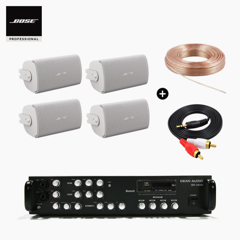 BOSE FS2SE 4EA + SR-450D 스피커앰프 보스 음향패키지
