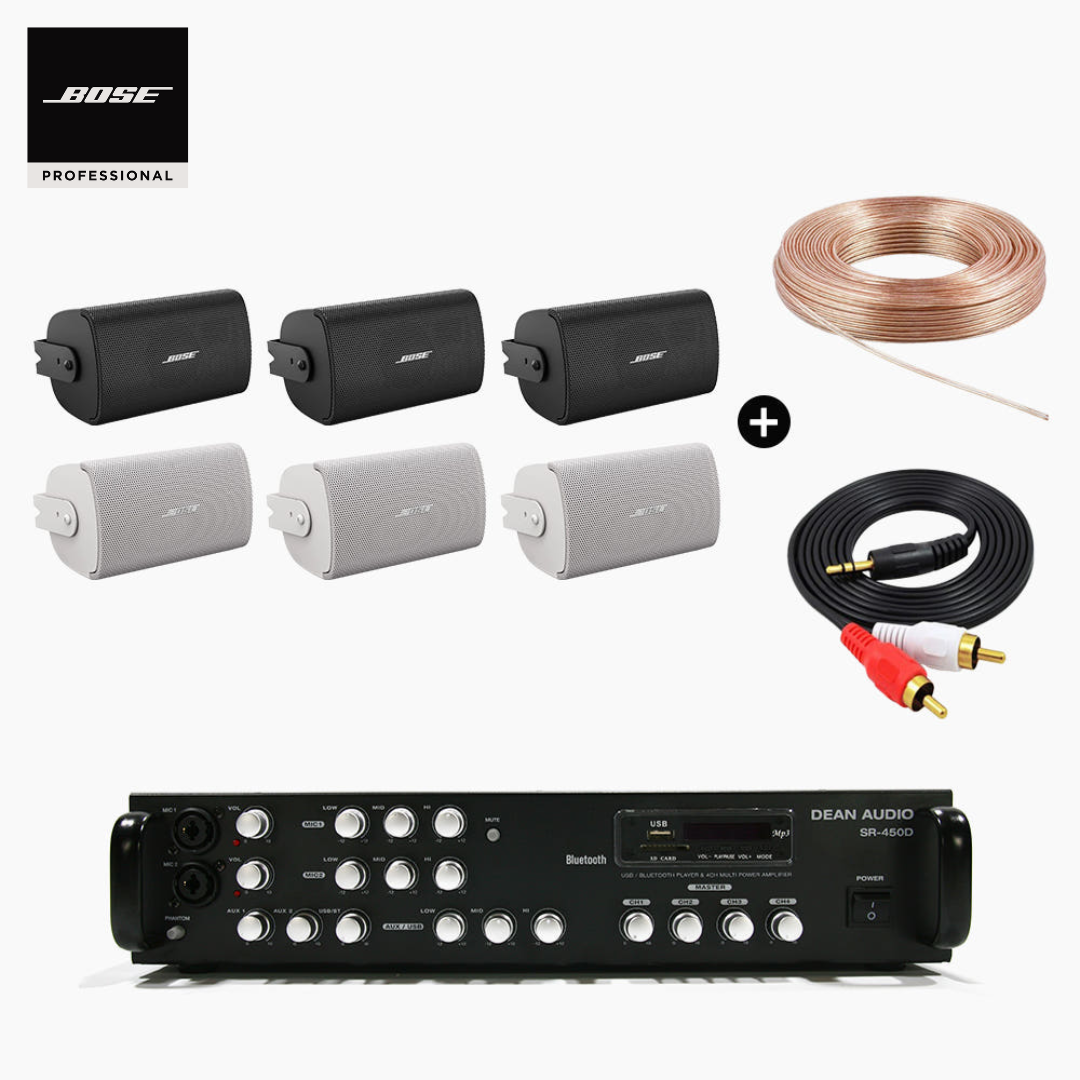 BOSE FS2SE 6EA + SR-450D 스피커앰프 보스 음향패키지