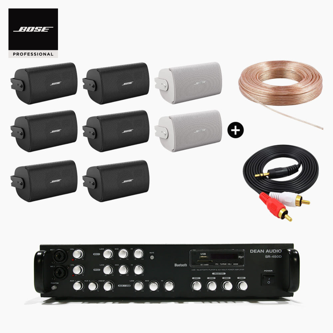 BOSE FS2SE 8EA + SR-450D 스피커앰프 보스 음향패키지