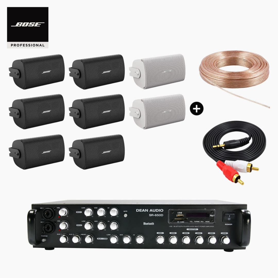 BOSE FS2SE 8EA + SR-650D 스피커앰프 보스 음향패키지