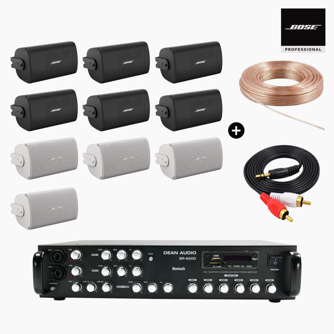 BOSE FS2SE 10EA + SR-650D 스피커앰프 보스 음향패키지