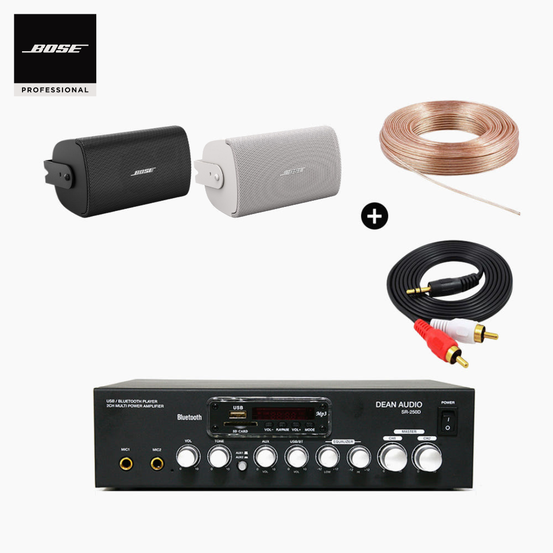 BOSE FS2SE 2EA + SR-250D 스피커앰프 보스 음향패키지