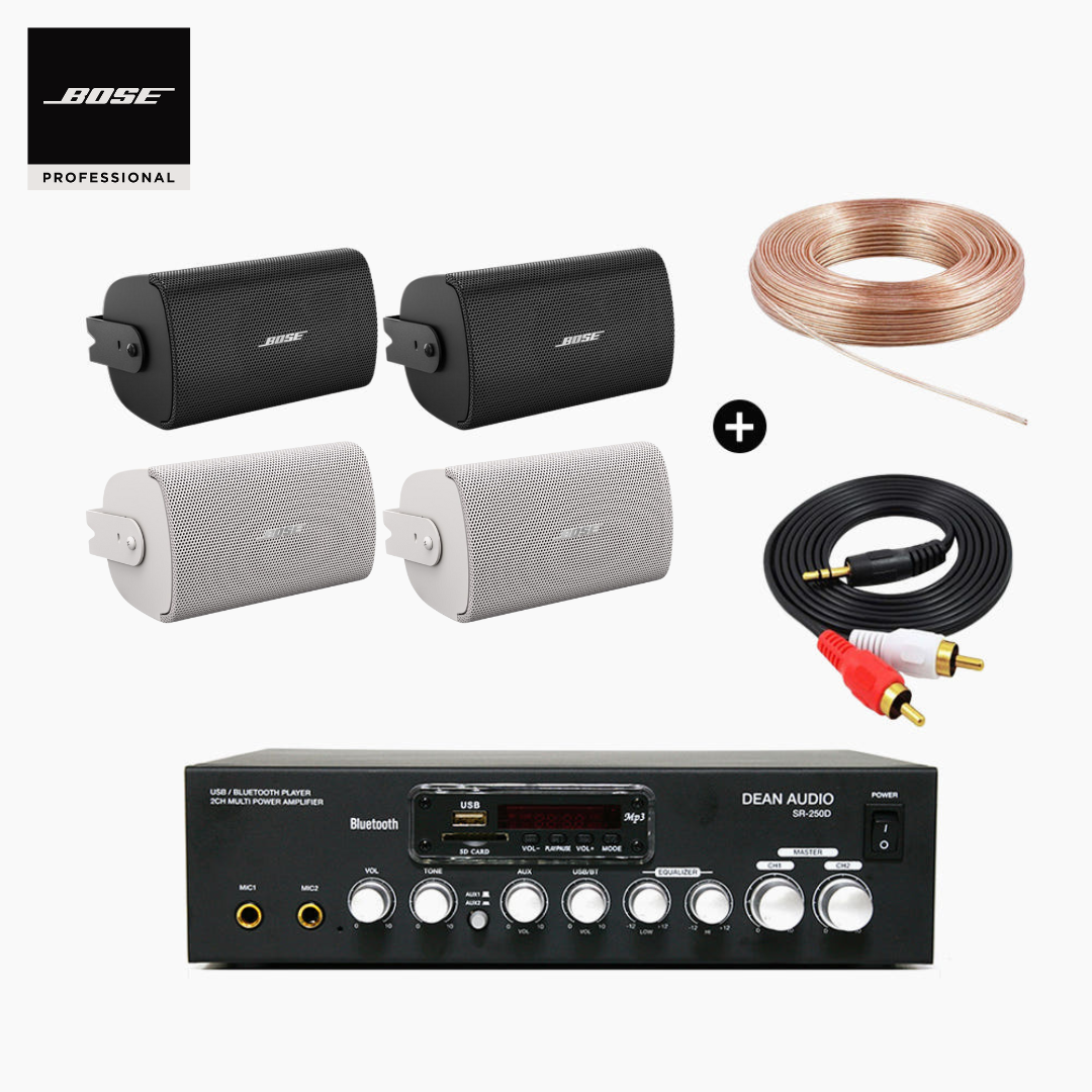 BOSE FS2SE 4EA + SR-250D 스피커앰프 보스 음향패키지