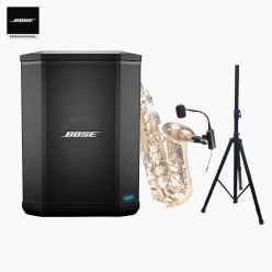 BOSE 매장 카페 음향패키지 보스 블루투스 스피커 S1 PRO + 색소폰 무선마이크 BXM-S10