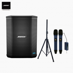 BOSE 매장 카페 음향패키지 보스 블루투스 스피커 S1 PRO + 2CH 무선 핸드마이크 BXM-J942
