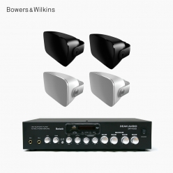 B&W AM1 고급 매장스피커 카페 업소용 벽걸이 스피커 오디오 4개